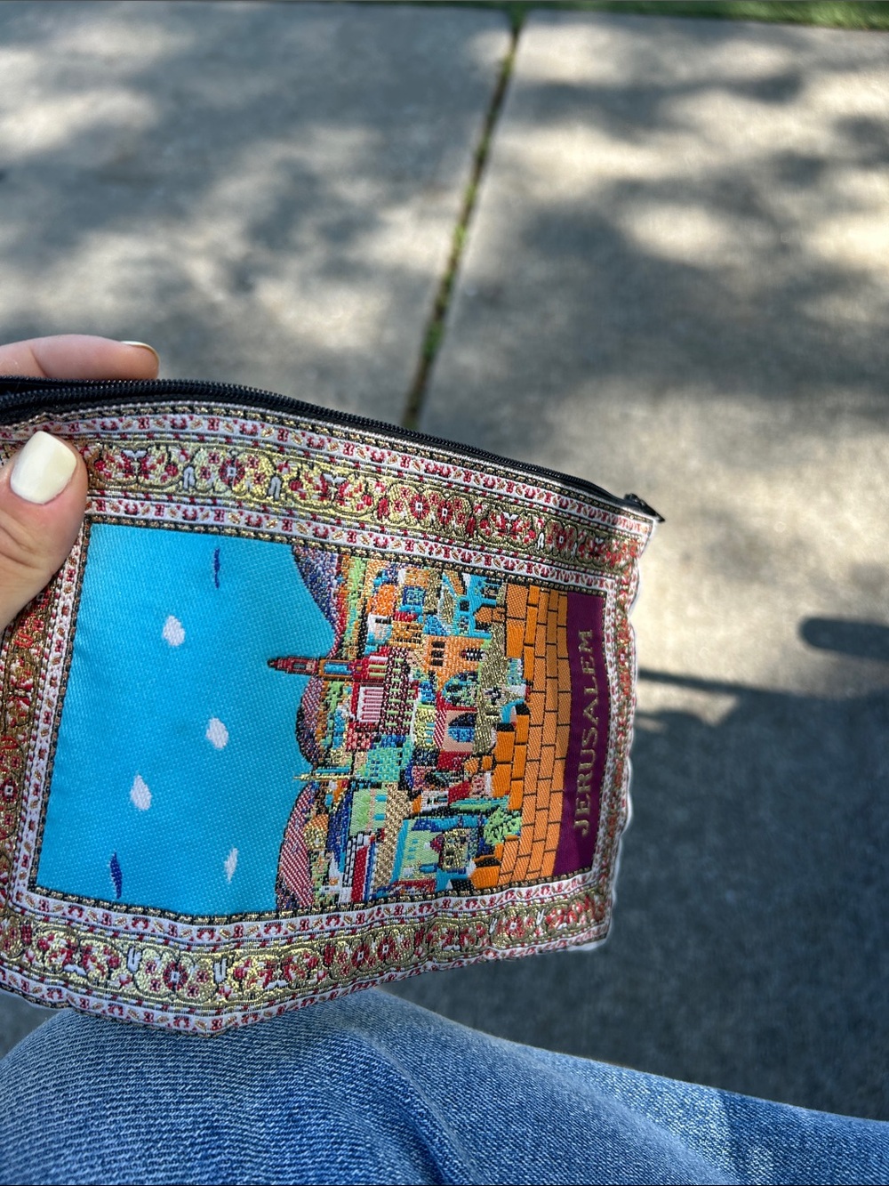 Jerusalem Pouch clutch Palestinian - Picture 5 of 6